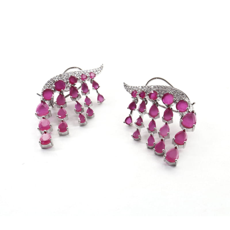 Hubba-Hubba Ruby Earrings