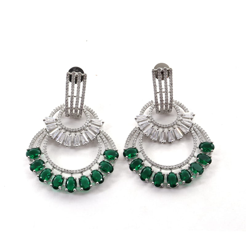 Elise Emerald Earrings