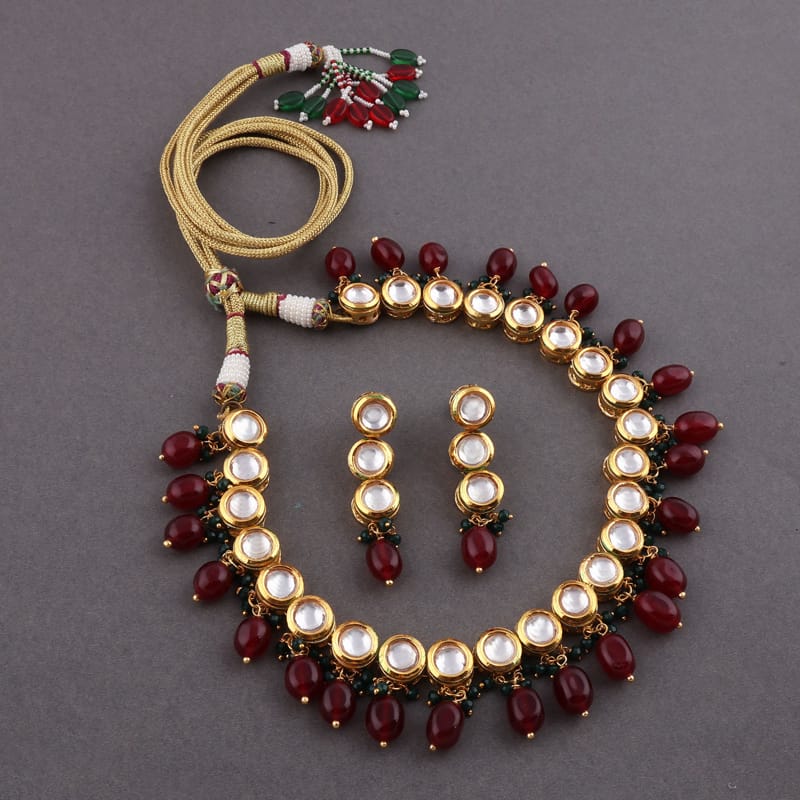 Poorvi Kundan Necklace Set