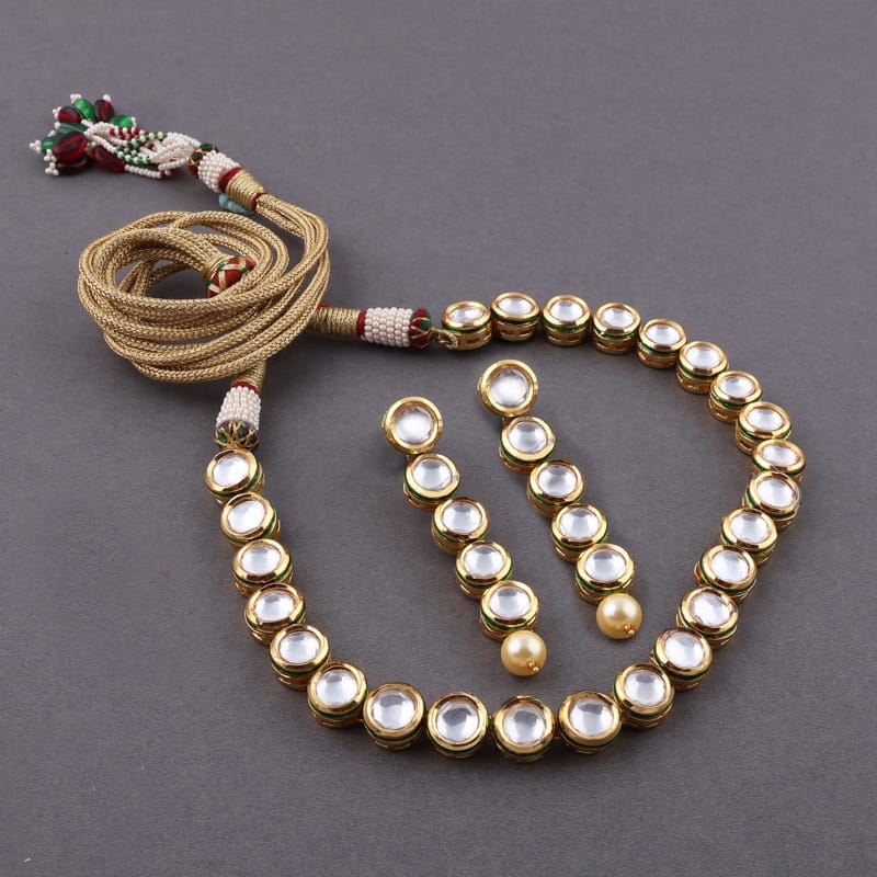 Veda Kundan Necklace Set