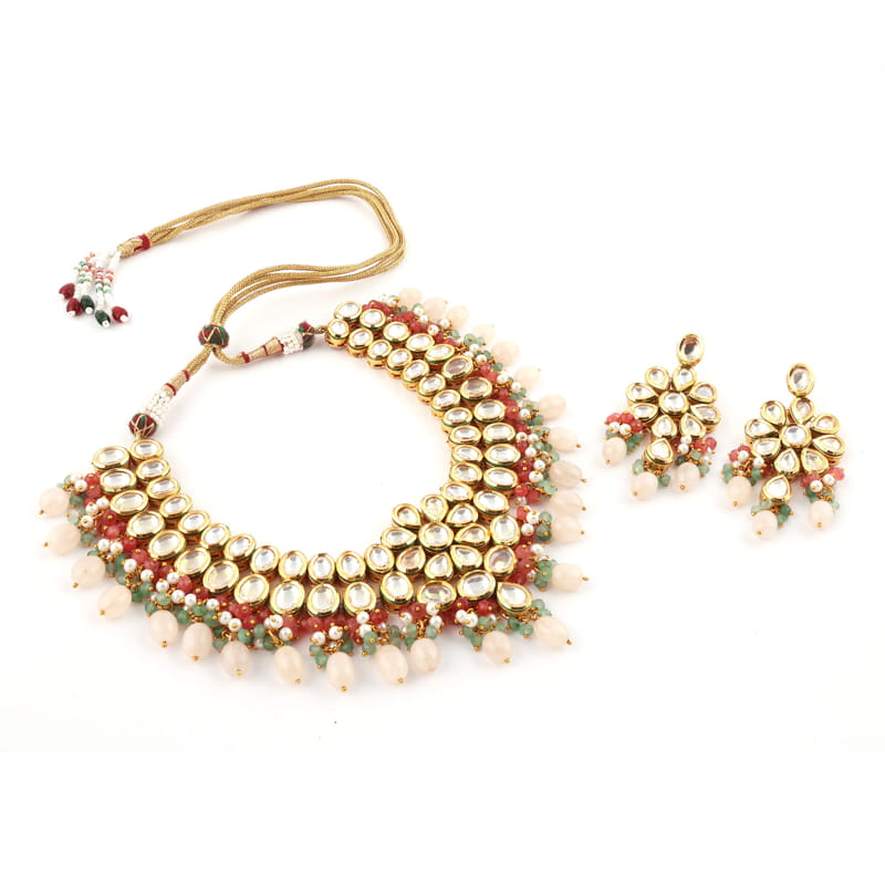 Umeeka Kundan Necklace Set