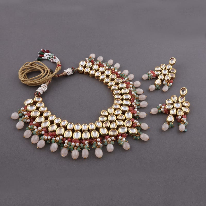 Umeeka Kundan Necklace Set