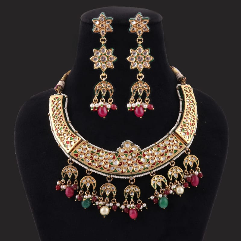 Samyukta Kundan Necklace Set