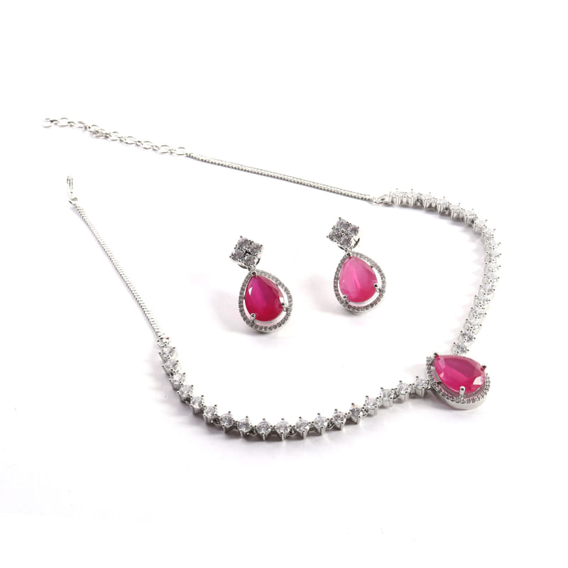 Princess Ruby Necklace Set