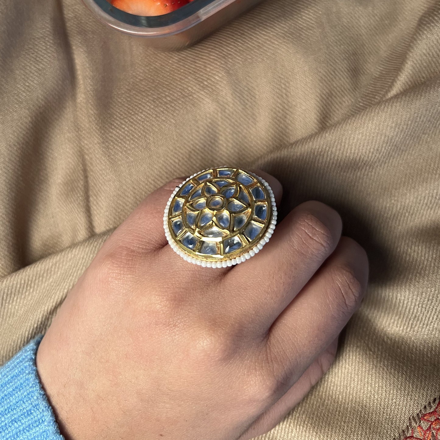 Chandni Kundan Ring