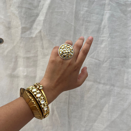 Chandni Kundan Ring