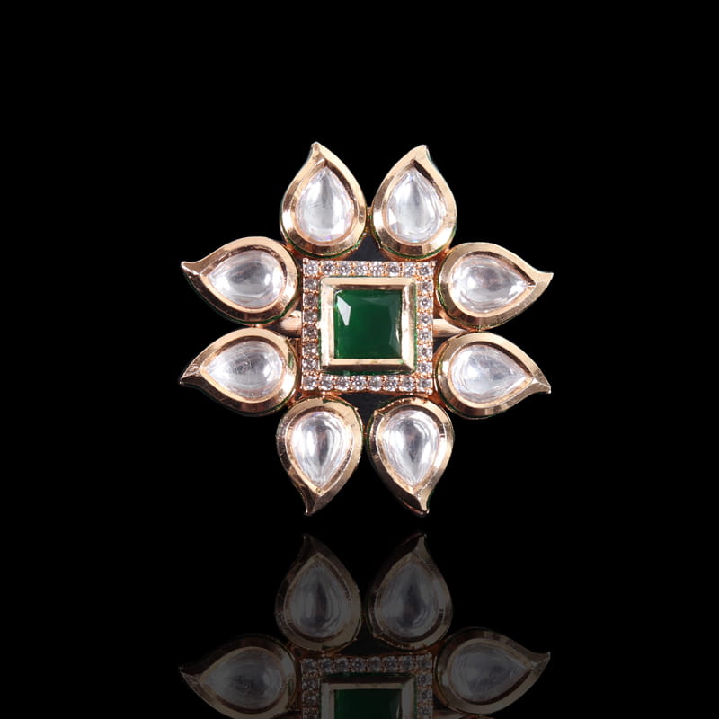 Madhura Kundan Ring