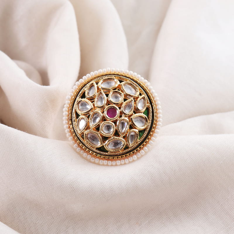 Raavi Kundan Ring