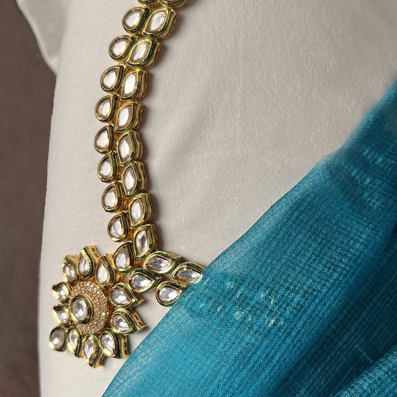 Prachi Kundan Necklace Set