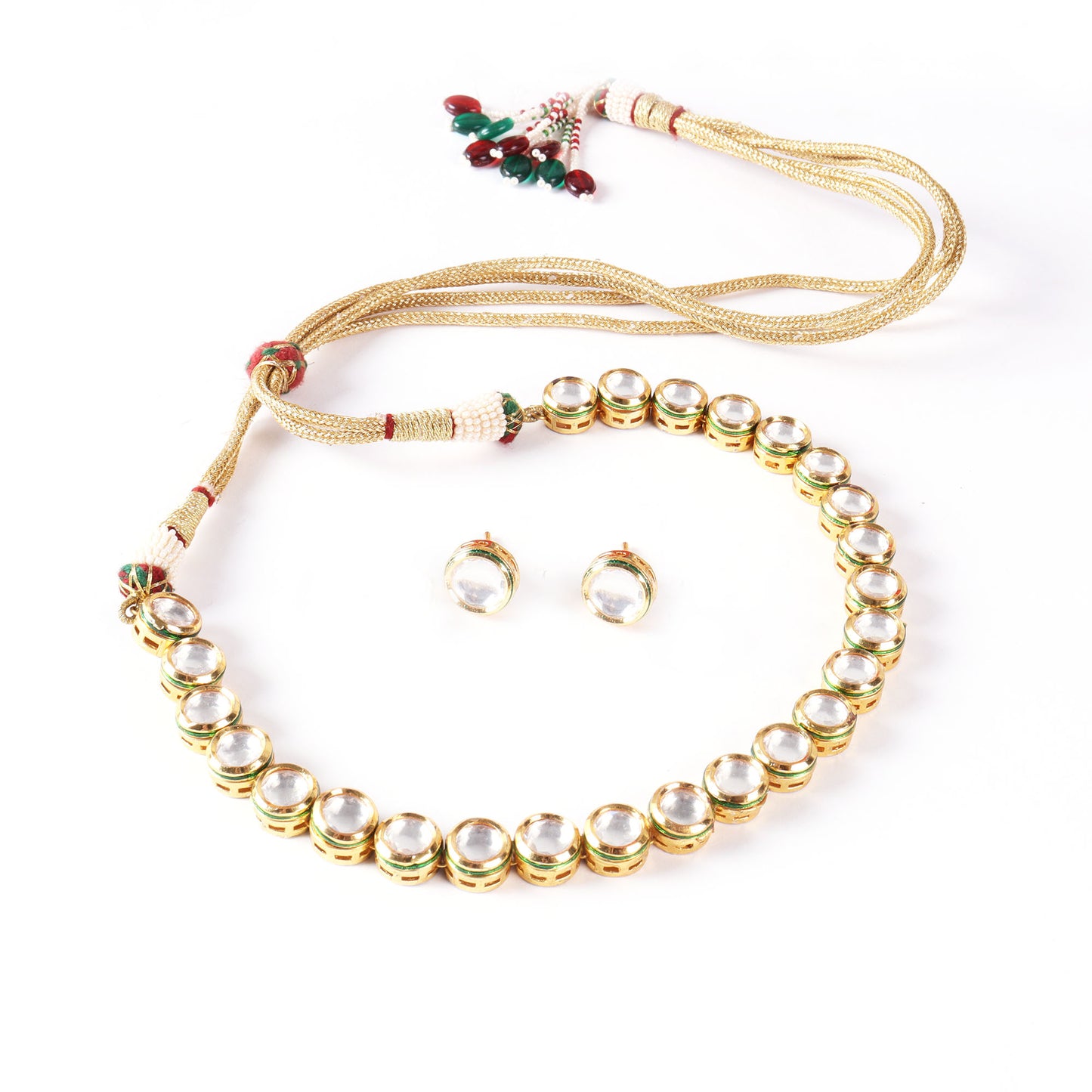 Saanjh Kundan Necklace Set